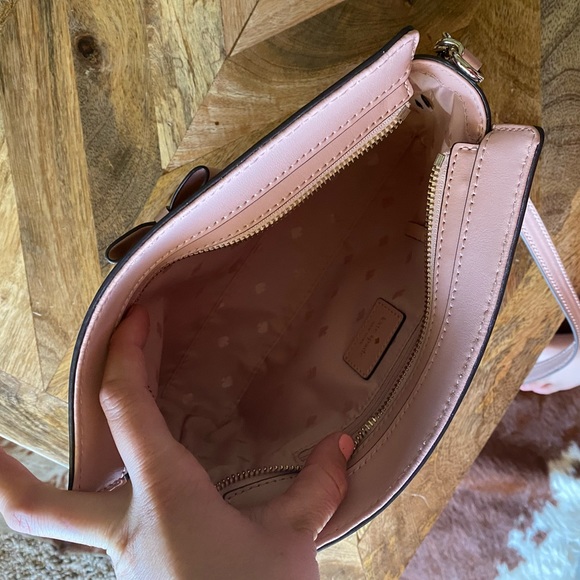 Kate Spade Crossbody Pink Bow Purse - NWOT - Picture 5 of 8